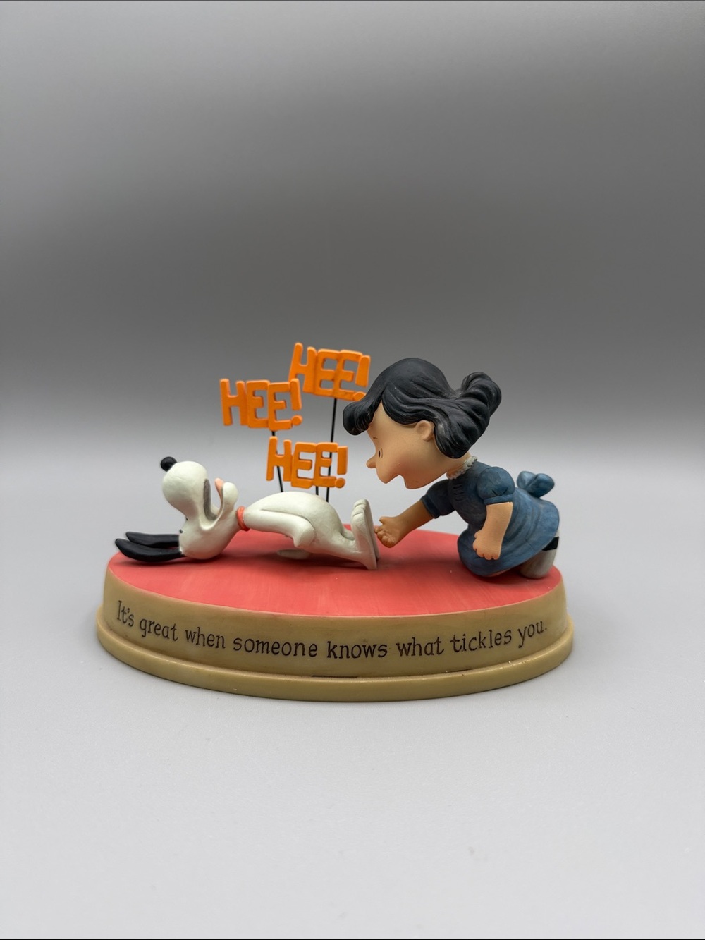 Hallmark Peanuts 2011 Figurine It’s great when someone knows what’s tickles you
